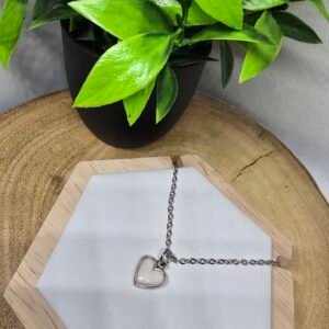 Heart Pendant Necklace ( Stainless Steel) available in all colours