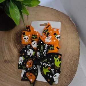 2 pack Halloween Hair Slides