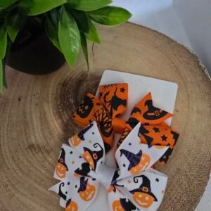 2 pack Halloween Hair Slides