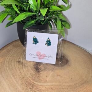 Christmas Trees Mini Studs