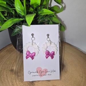 Wreath Dangly Earrings