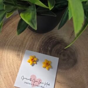 Mini Daffodil Studs