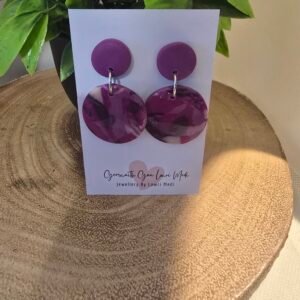 Purple Marble 4 Sterling silver Limited Edition