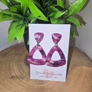 Purple Marble 5 Sterling silver Limited Edition