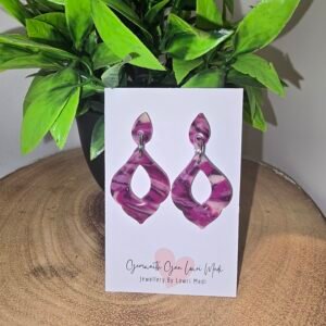 Purple Marble 7 Sterling silver Limited Edition