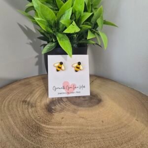 🐝  Bee Studs ( Sterling Silver)