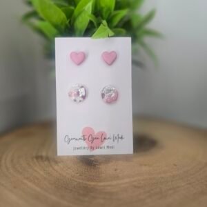 Limited Range Summer blush Style 6 studs
