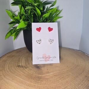 Polka Dot 2 pack Mini Studs Set